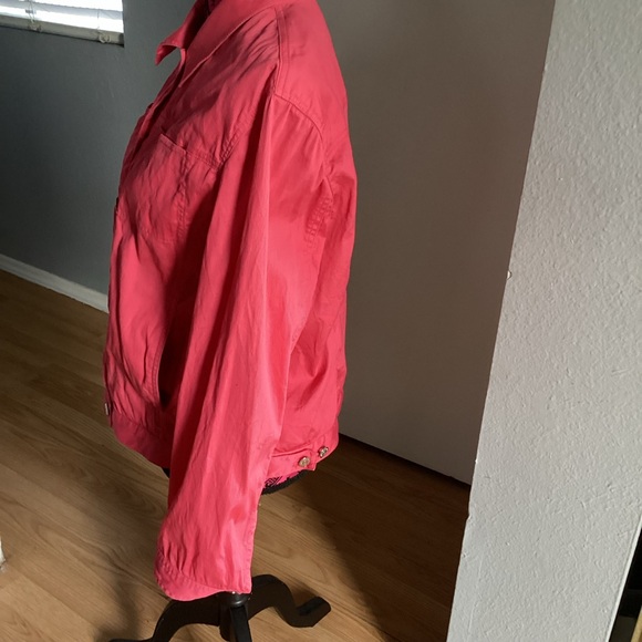 Pink Button-Up Jacket - Picture 4 of 12